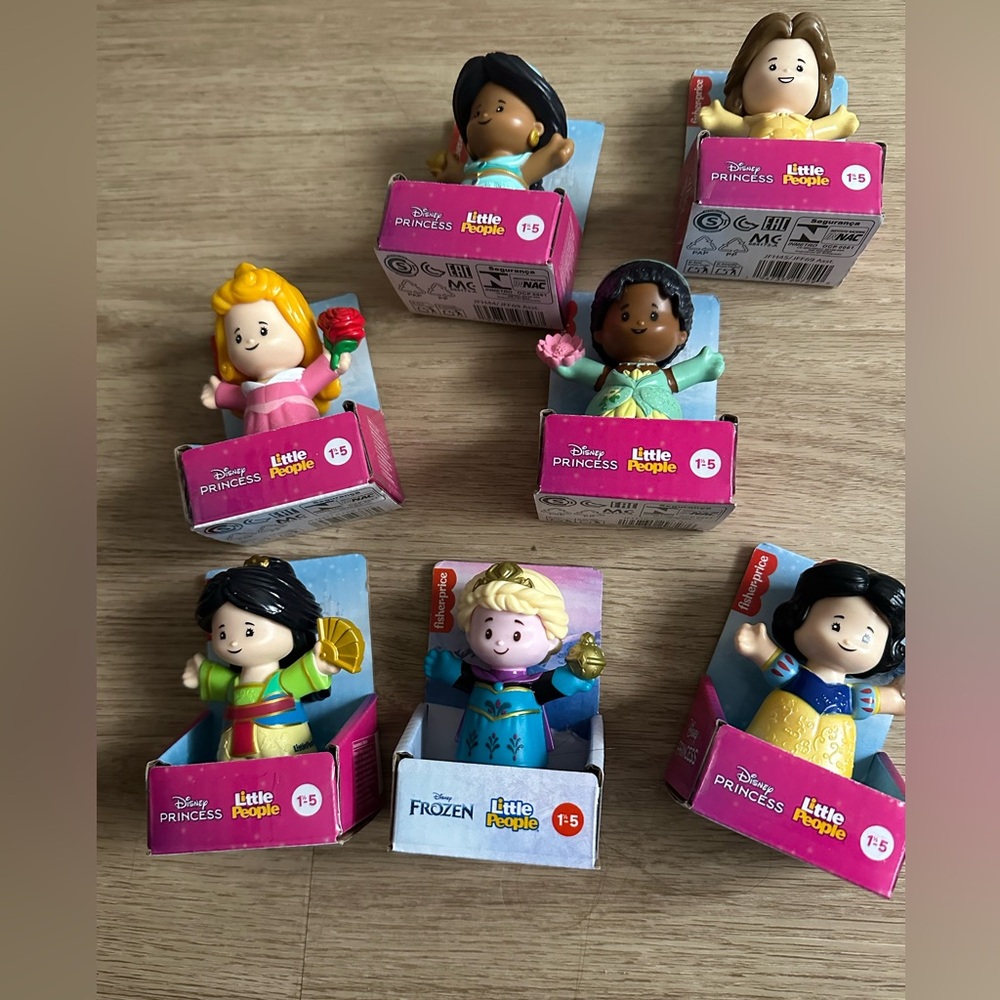 Little People Disney Princess Set of 7